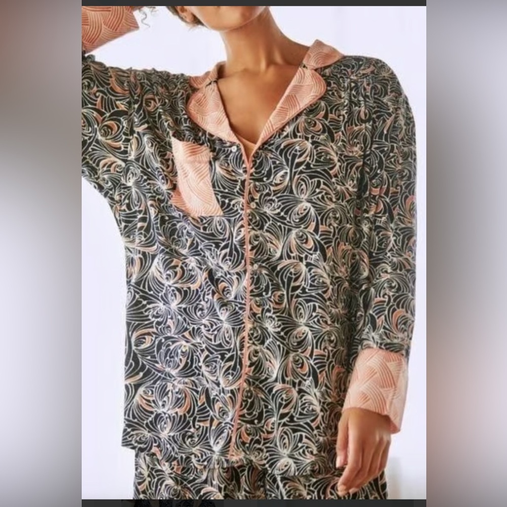 Anthropologie 2 piece pajamas set sz S